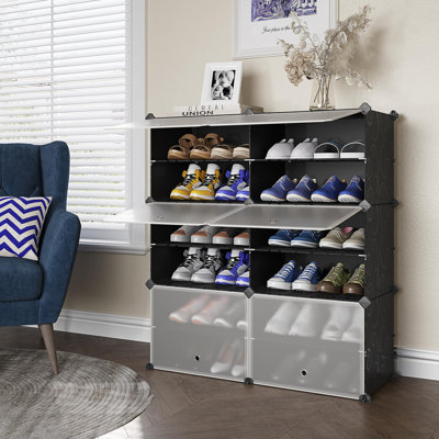 12 Pair Shoe Storage Cabinet