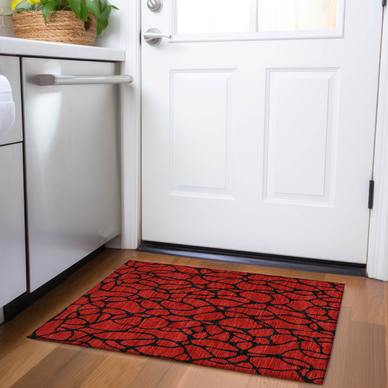 Premium Machine Washable Mayfield AMF1023 Geometric Rug
