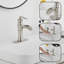 Robinet de salle de bains monotrou avec ensemble de drainage-71241773