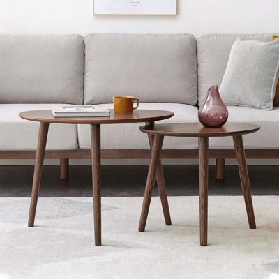 Table basse en bois massif