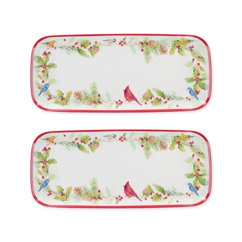 Deshya Melamine Tray - Set of 2