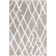 Tapis gris/blanc tissé à la main Manolla