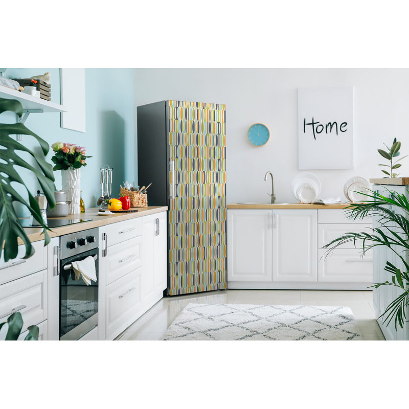 Abstract Door Decal