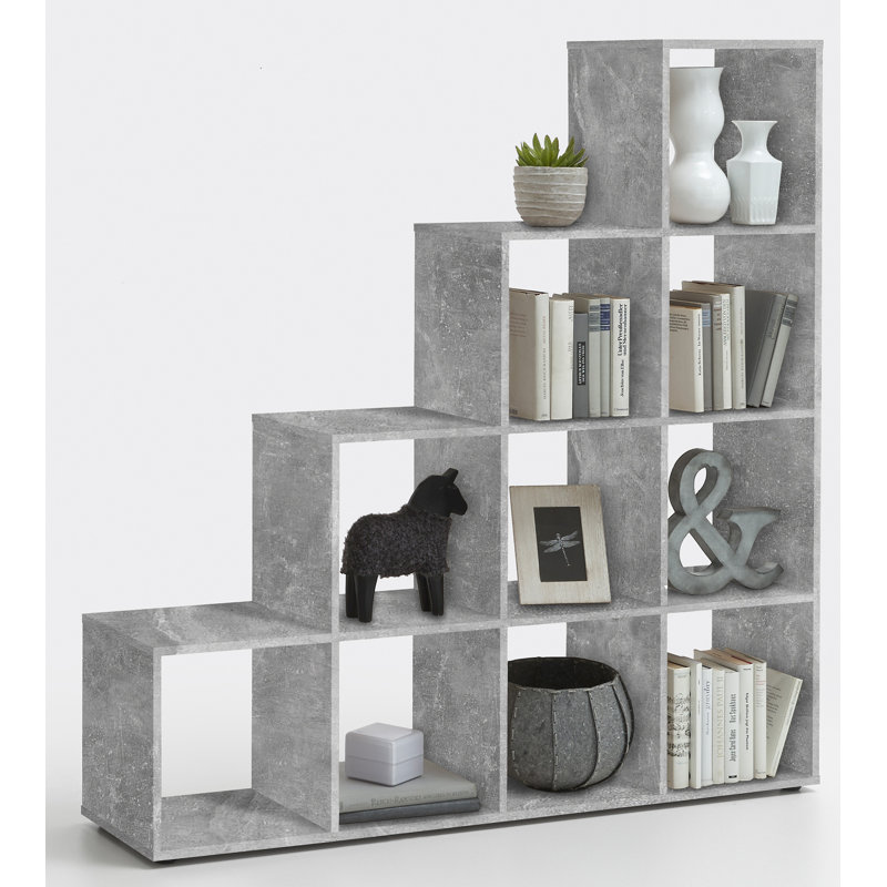 Gracie 144cm H x 139cm W Cube Bookcase