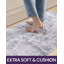Tapis de sol de cuisine rembourré anti-fatigue, format couloir 23 x 86 pouces, bleu