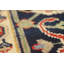 Tapis à motif oriental traditionnel géométrique 8 x 10