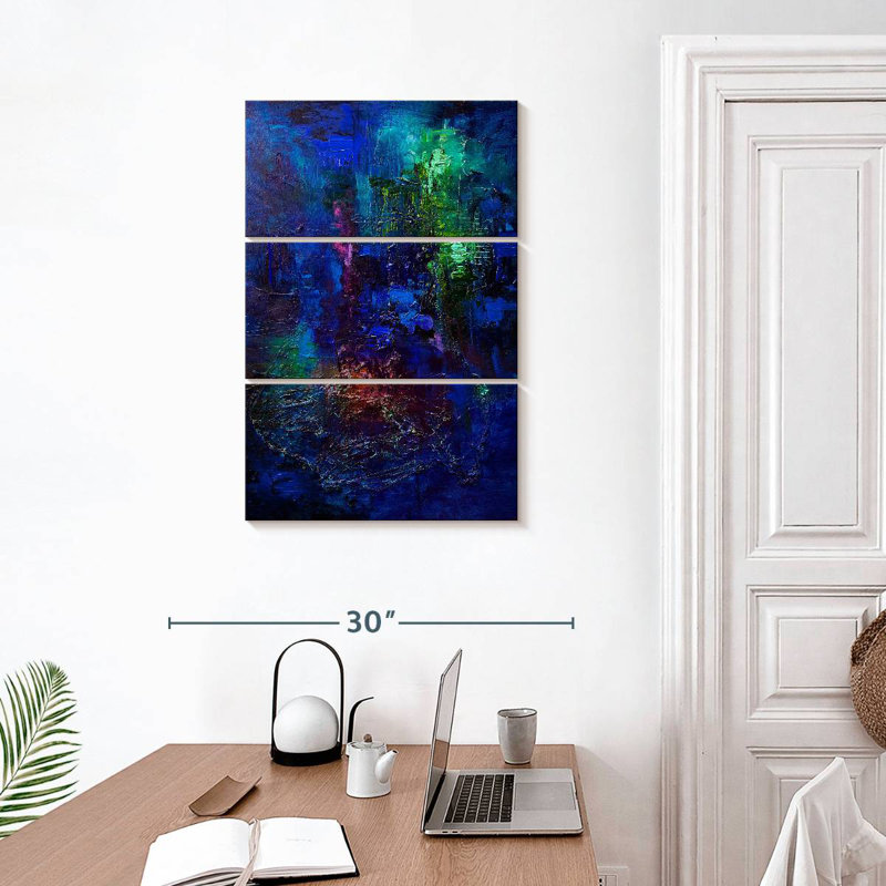 Avery Blue II, 32" H x 20" W