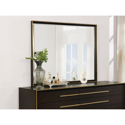 Kalil Engineered Wood Wall Mirror