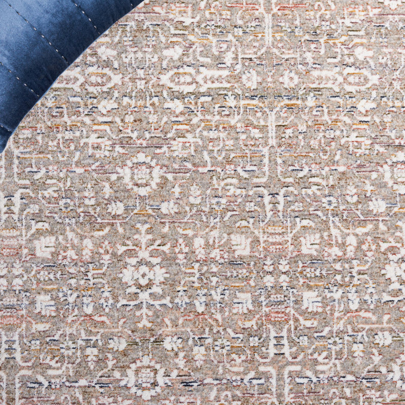 Tapis mauve en polyester tissé à la machine Damask, Tapis de couloir 2 pi x 8 pi