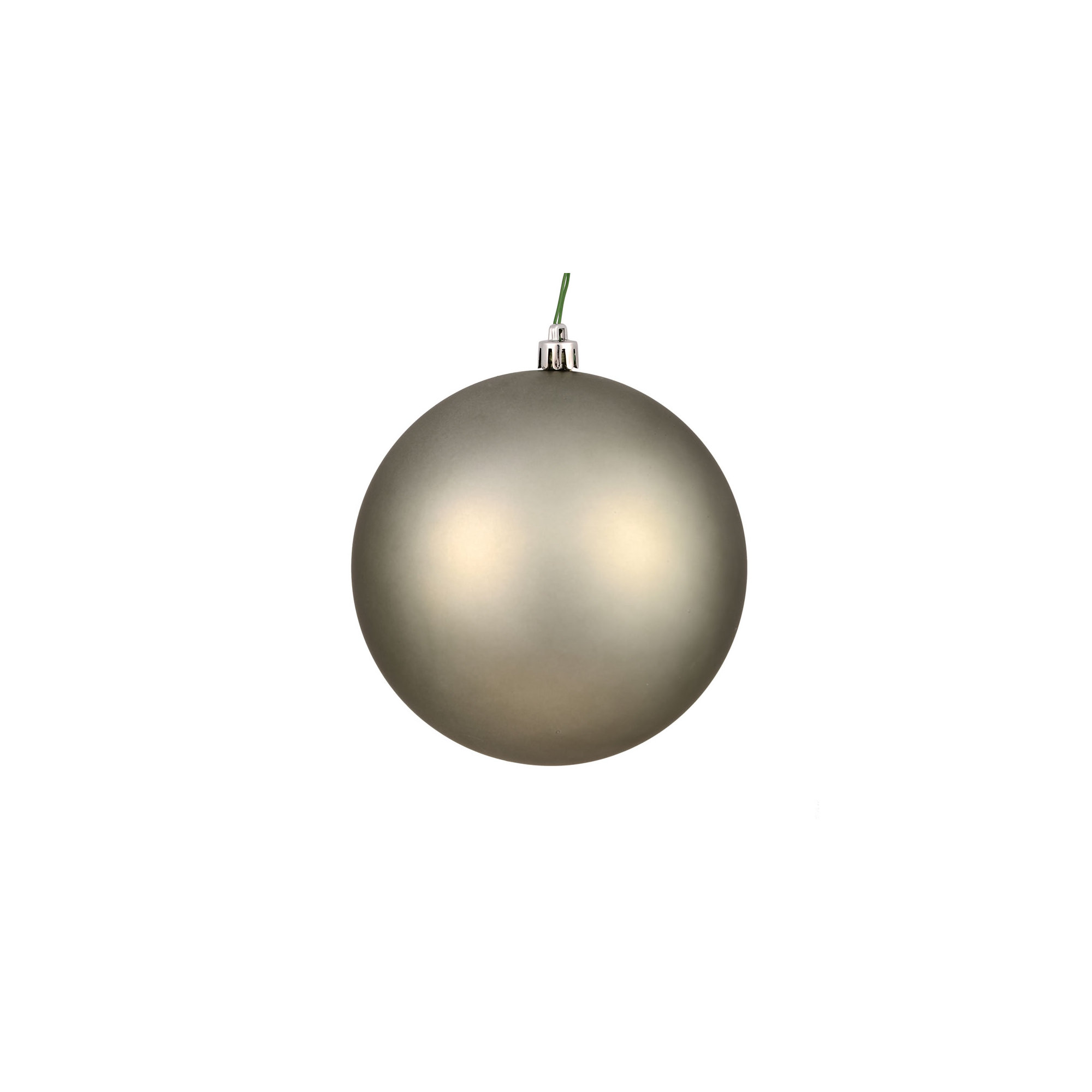 Holiday Solid Ball Ornament, Wrought Iron 1, 6" H x 6" W x 6" D