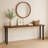 Solid Wood Top Console Table-95752383
