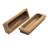 2 Pack Teak Long Rectangular Drawer Pull