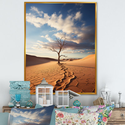 "Liav Desert Serenity In Solitude I", reproduction d'art sur toile