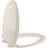 Almond 19 Inch Elongated Toilet Seat PP Combo Soft Close Quick Install-120320111