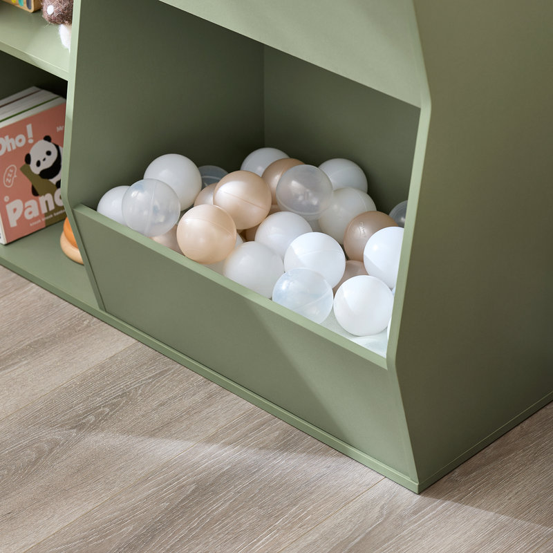 Toy Storage Kids Bookcase, Green