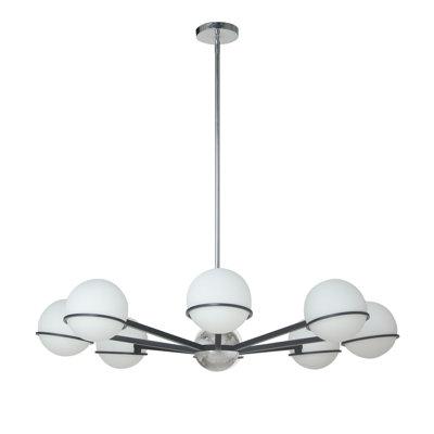Lustre halogène 8 lumières Sofia