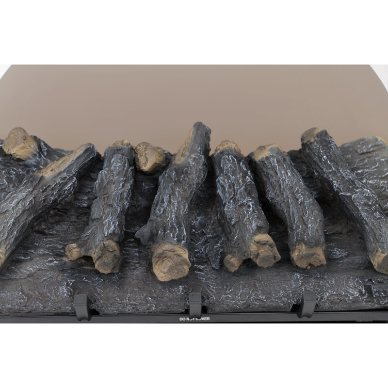 Touchstone BurnBrite 27" Smart Electric Fireplace Log Insert with Crackling Sound