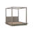 Monae Solid Wood Panel Bed-106246318
