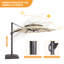 Parasol suspendu octogonal 11 pi-1917082673