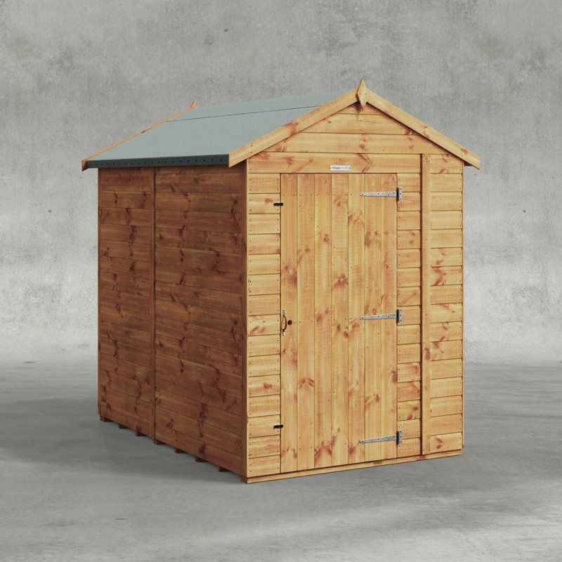 Powersheds 7 x 5ft Timber Tongue & Groove Windowless Garden Shed