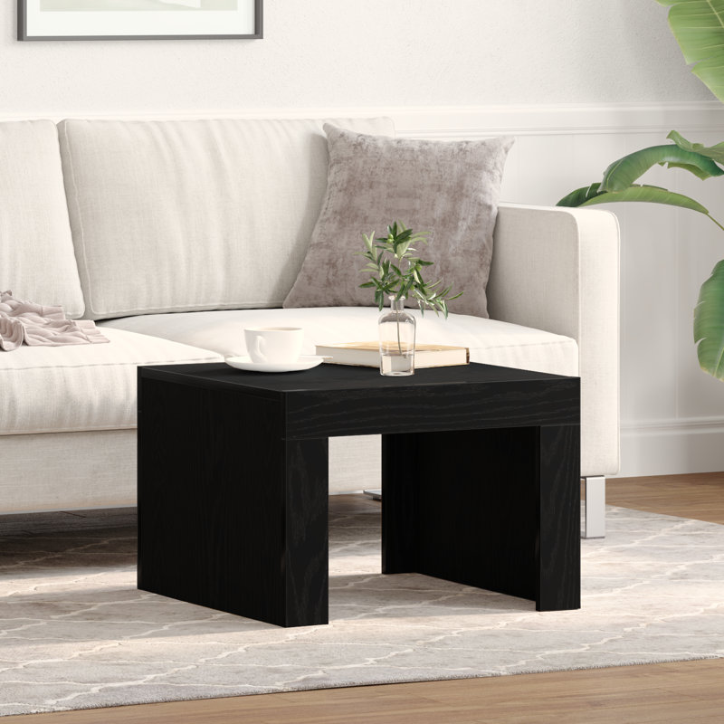 Coffee Table Engineered Wood, Black Oak