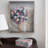 Merlyn 24 x 36 Gray Distressed Solid and Manufactured Wood Hanging or Tabletop Picture Frame
