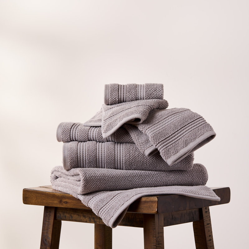 Portland Radiant Metal 6pk Assorted Towel Set, Radiant  Metal