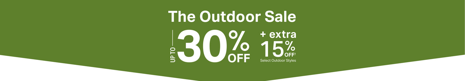 July Outdoor Sale