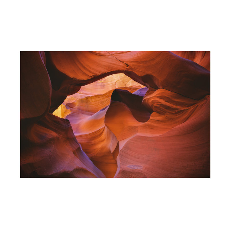 Art mural sur toile tendue - "Winding Passage" de Chris Moore pour décoration de salon, de chambre à coucher ou de bureau - 16 x 24