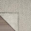 Tapis tissé à la machine 8 pi x 10 pi ivoire