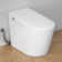 Smart Toilet with Bidet Wash Auto Sensor Flush Kick Flush Heated Seat Warm Wash