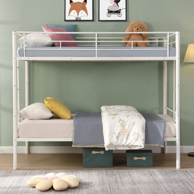  Metal Bunk Bed White