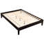 Lit plateforme Eastern King Cappuccino Shine