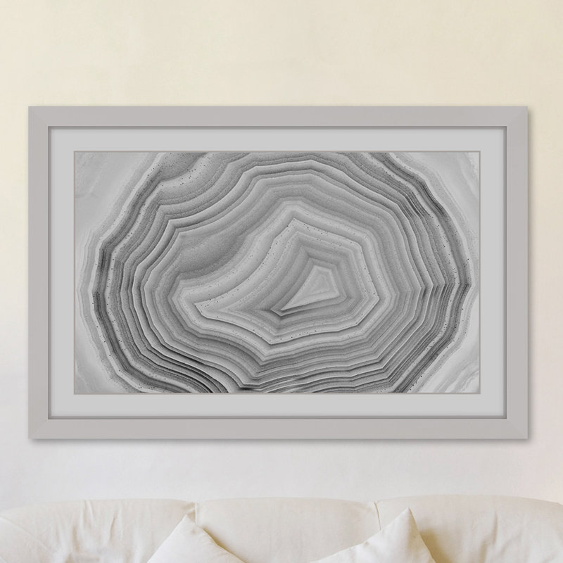 « tafraoute », reproduction d’art encadrée, H 24 po x l 36 po x P 1,5 po