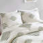 Ensemble d'édredon en chenille en mélange de coton pour lit double / grand 3 pièces