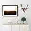 Giraffes at Sunset - Picture Frame Graphic Art Print-55733090-55733094
