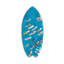 Together Aqua Decorative Acrylic Skimboard by Oliver Gal