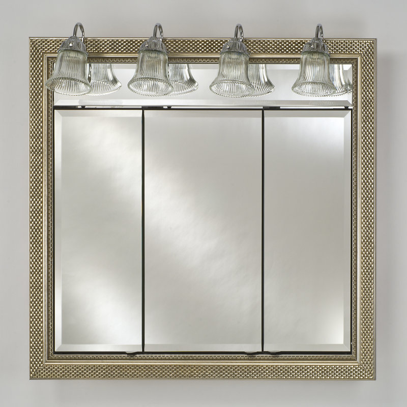 Miroir simple Holdrege, Or élégance, H 20 po x l 26 po