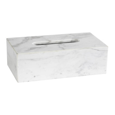Luara Marble Tissue Box Cover