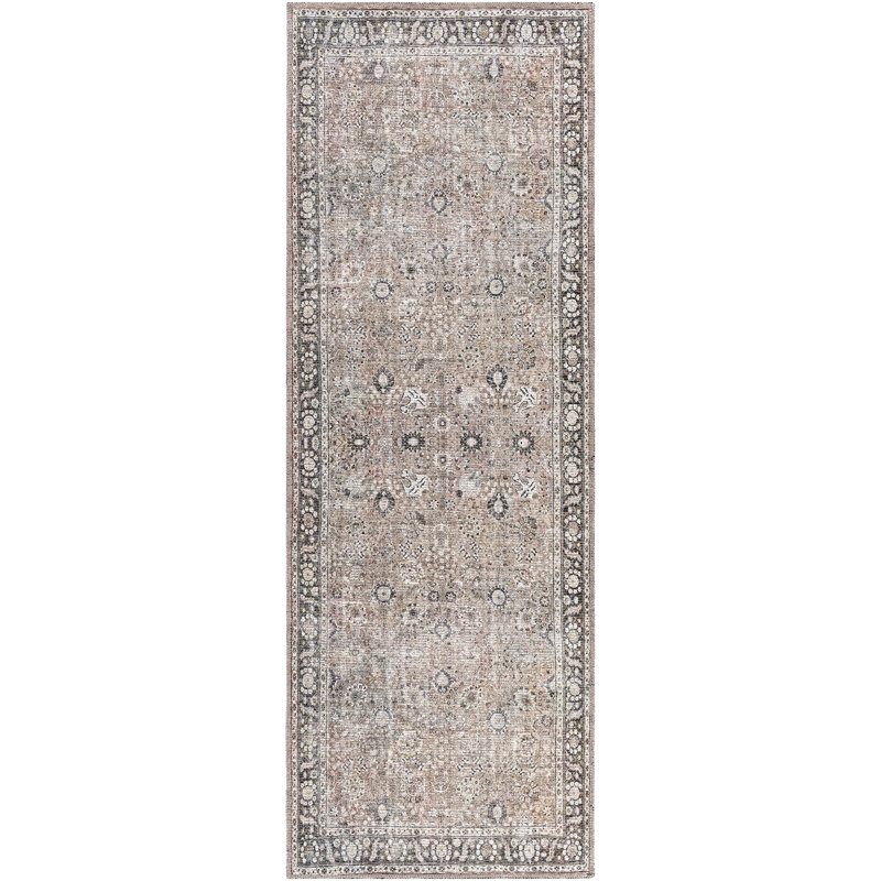 Colin Machine Washable Traditionnal Boho Area Rug, Runner 80 x 220cm