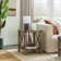 Larenda End Table with Open Storage Shelf