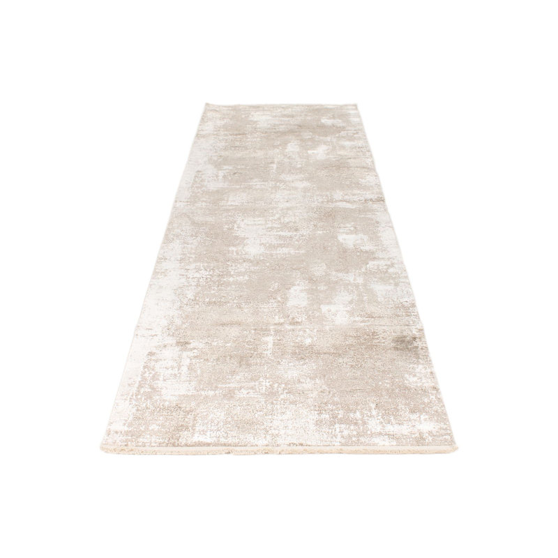 Tapis de couloir 4 x 10 ivoire et beige turc