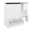 Lit escamotable double avec canapé, bureau et armoire-1459252257
