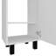 Meuble-lavabo de salle de bain avec lavabo, 1 porte, 4 pieds-1714221176