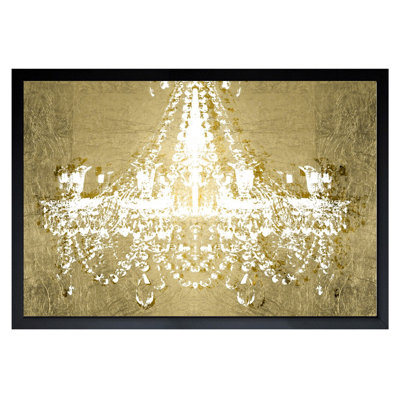 Dramatic Entrance Gold - peinture sur toile