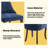 Modern Simplicity Linen Upholstered Dining Chairs Set of 6-17883810