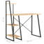 Abrienda Metal Base Writing Desk-434741831-434742202