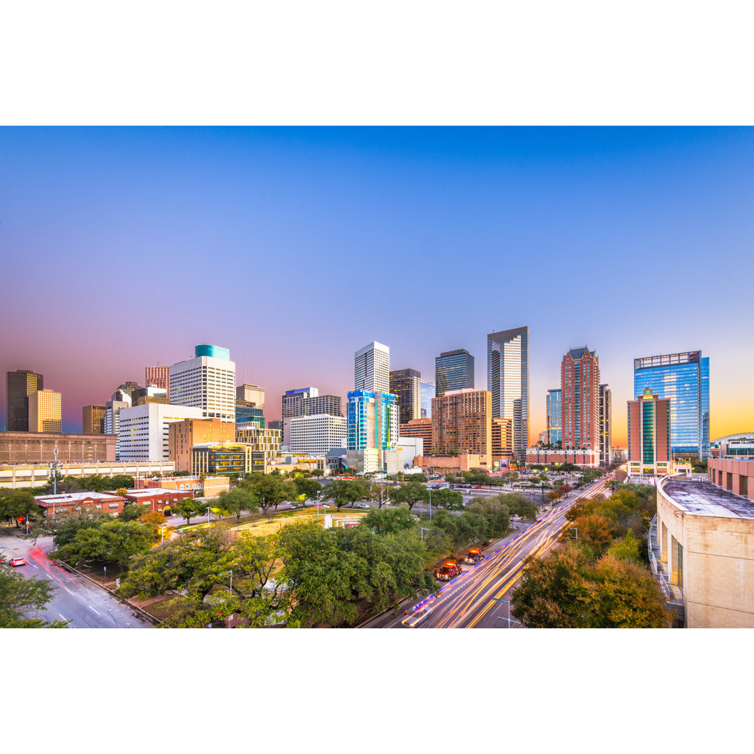 Usa Skyline - Kunstdrucke auf Leinwand