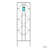 Alarise 79.75'' H x 24.75'' W Iron Trellis