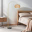 Lampe sur pied en rotin Arc-1943485838